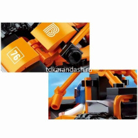 Конструктор "Багги" 113 деталей 24х14х4,5см пластик (фигурка 13,5см) 38-0676 от магазина "Карандаш"