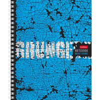 Тетрадь А5 96л клетка "Яркий гранж" на спирали 4 дизайна 080266 от магазина "Карандаш"