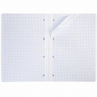 Тетрадь А4 80л клетка "Supernova" жесткая подложка на гребне матовая ламинация 2 дизайна 067909 от магазина "Карандаш"