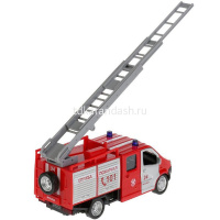 Машина "Газель пожарная Next" красная, инерционная, металл 15см (открыв. двери) NEXTFIR-15FIR-RD от магазина "Карандаш"