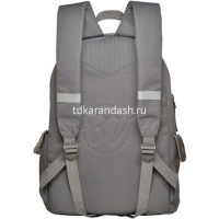 Рюкзак "Будь крутым" 40х30х17см, 600гр, 1 отделение, 3 кармана, серый 12-003-099/05 от магазина "Карандаш"