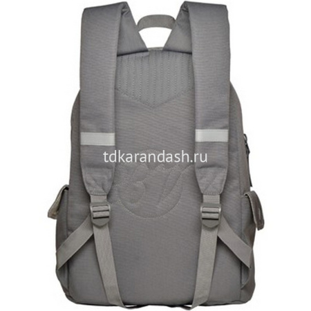 Рюкзак "Будь крутым" 40х30х17см, 600гр, 1 отделение, 3 кармана, серый 12-003-099/05 от магазина "Карандаш"