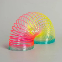 Спираль "Радуга" 9х8см с блестками CH2229 от магазина "Карандаш"