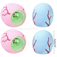 Игрушка-антистресс "Динозавр в яйце" 7х6см 3 цвета XF2029 от магазина "Карандаш"