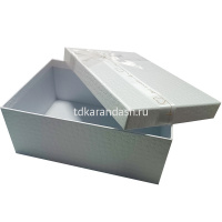 Коробка подарочная с бантом "Белая" 19х12х6,5см, картон 11478-24 от магазина "Карандаш"