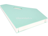 Лоток д/бумаг вертикальный 13 отделений "Macaron" складной, пастельный зеленый, полипропилен EB41102 от магазина "Карандаш"