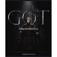 Тетрадь А5 48л клетка "Игра престолов. Выпуск №1" на скобе 5 дизайнов 48Т5В1/072762 от магазина "Карандаш"