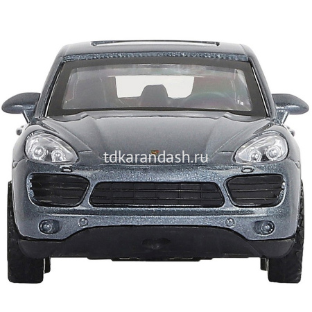 Машина "Porsche Cayenne S" серая, инерционная, металл 17,5см (свет, звук, откр.двери) JB1251267 от магазина "Карандаш"