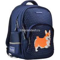 Рюкзак "Корги" 30х40х19см, 800гр, 2 отделения, 3 кармана, синий 12-002-179/02 от магазина "Карандаш"