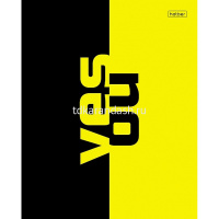Тетрадь А5 96л клетка "Black&Yellow" на скобе глянцевая ламинация 5 дизайнов 080270 от магазина "Карандаш"