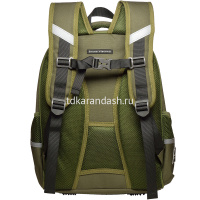 Рюкзак "Танчики" 30х38х20см, 1000гр, 2 отделения, 2 кармана, темно-зеленый 12-001-044/11 от магазина "Карандаш"