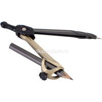 Картинка Циркуль "Козья ножка" + карандаш, металл, в футляре, 2 цвета EG20402 от магазина "Карандаш" Циркуль "Козья ножка" + карандаш, металл, в футляре, 2 цвета EG20402 от магазина "Карандаш"
