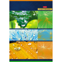 Тетрадь А4 96л клетка "Капельки" на скобе 3D фольга 3D лак матовая ламинация 96Т4лофлВ1/049717 от магазина "Карандаш"