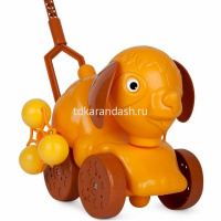 Картинка Каталка на палочке "Дружок" 21х19х25см пластик (звон погрумушек) 9275 от магазина "Карандаш" Каталка на палочке "Дружок" 21х19х25см пластик (звон погрумушек) 9275 от магазина "Карандаш"