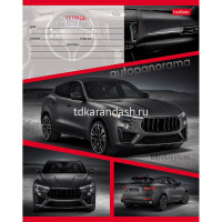 Тетрадь А5 18л линия "Автопанорама" на скобе 5 дизайнов 18Т5В2/012309 от магазина "Карандаш"