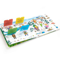 Книжка с окошками "Мои первые слова. Уроки безопасности" 10стр. 9785001340645 от магазина "Карандаш"