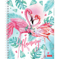 Тетрадь А5 96л клетка "Фламинго" на спирали 4 дизайна 057720 от магазина "Карандаш"