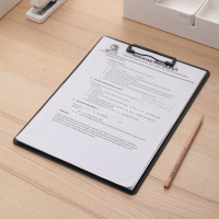 Планшет с зажимом А4 полипропилен черный EF75422 от магазина "Карандаш"