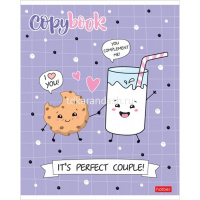 Тетрадь А5 48л клетка "Пришла еда" на скобе матовая ламинация 5 дизайнов 48Т5лВ1/068336 от магазина "Карандаш"