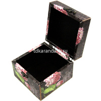 Шкатулка 12х12х9см, ассорти DH3017 от магазина "Карандаш"