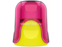 Точилка 2 отв. "U-touch" с контейнером, пластик, цвет ассорти ER01100 от магазина "Карандаш"