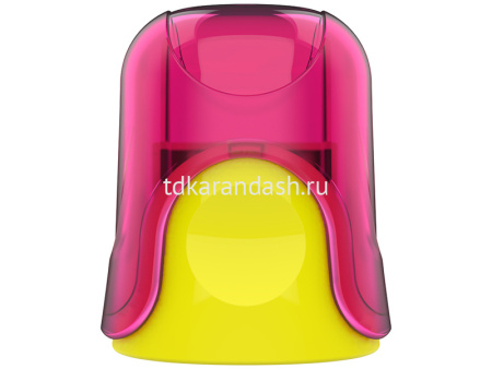 Точилка 2 отв. "U-touch" с контейнером, пластик, цвет ассорти ER01100 от магазина "Карандаш"