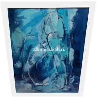 Картина "Девушка (диптих)" 32х46см на холсте (масло) от магазина "Карандаш"