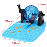 Игра настольная "Бинго" 48 карт 90 номеров Y7666-18 от магазина "Карандаш"