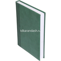 Ежедневник недатированный А5 "Velvet" 352стр., темно-зеленый, искусственная кожа XX21172024-140 от магазина "Карандаш"