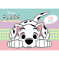 Альбом для рисования А4 30л "Далматинцы" на скобе 5 дизайнов 068767 от магазина "Карандаш"