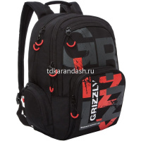 Рюкзак 30х42х22см, 890гр, 2 отделения, 3 кармана, красный RU-033-22/3 от магазина "Карандаш"