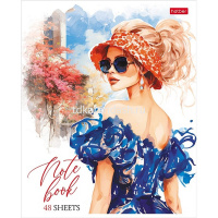 Тетрадь А5 48л клетка "Следуй за Мечтой" на скобе матовая ламинация 5 дизайнов 086550 от магазина "Карандаш"