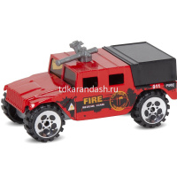 Машина "Chengye. Пожарный автомобиль" металл 7,5см ассорти CHE1602-009 от магазина "Карандаш"
