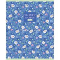 Тетрадь А5 96л клетка "Charming garden" на скобе матовая ламинация 5 дизайнов 96Т5лВ1/057330 от магазина "Карандаш"