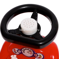 Каталка-автомобиль "Cool Riders" 68х34х47см с клаксоном, красная, пластик 4263_Red/ОР от магазина "Карандаш"