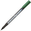 Ручка капиллярная "Pointliner Colour" 0,4мм зеленая S40-D