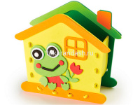 Набор д/творчества "Творим из фоамирана. Стаканчик для карандашей. Домик" 2-316/01 от магазина "Карандаш"