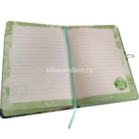 Бизнес-блокнот А5 80л "Котята" линия, на спирали, с замочком, цветной блок, поролон, 4 вида 1903-14 от магазина "Карандаш"