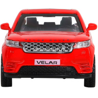 Машина "Range Rover Velar" красная, инерционная, металл 17,5см (свет, звук, откр.двери) JB1200176 от магазина "Карандаш"