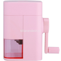 Точилка механическая 1 отв. "Macaron" 98x63x103мм пластик, розовая ER10604 от магазина "Карандаш"