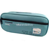 Пенал "Game" 21х9,5х5,5см прямоугольный, 1 отделение, 1 карман, текстиль, 3 цвета 11645-24 от магазина "Карандаш"