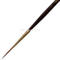 Кисть синтетика круглая №0 лайнер средняя ручка "Claude" 754500 от магазина "Карандаш"