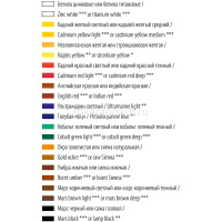 Краски масляные 12 цветов 18мл туба Мастер Класс 1141001 от магазина "Карандаш"