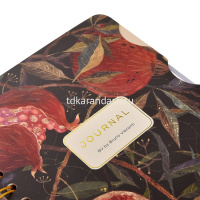 Записная книжка А5 120л "Art journal. Гранат" линия/точка, на спирали, с разделителями 3-567/16 от магазина "Карандаш"