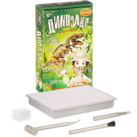 Набор опытов "Исторические раскопки. Тираннозавр" 22х13х5см ВВ1996 от магазина "Карандаш"