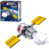 Конструктор "Космос" 58 деталей 14х16,5х4,5см пластик (фигурка 12,5см) 38-0731H от магазина "Карандаш"