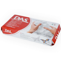 Паста для моделирования 1000гр белая, застывает на воздухе DAS 387500 от магазина "Карандаш"