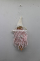 Украшение подвесное Ангел 22см текстиль, 3 цвета Y10236-24 от магазина "Карандаш"