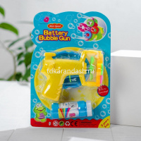 Мыльные пузыри - пистолет 2 отверстия 10х13см ассорти 2039-654 от магазина "Карандаш"