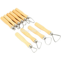 Набор инструментов для моделирования 10шт. металл/дерево Y10762-24 от магазина "Карандаш"